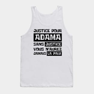 Justice Pour ADAMA Tank Top